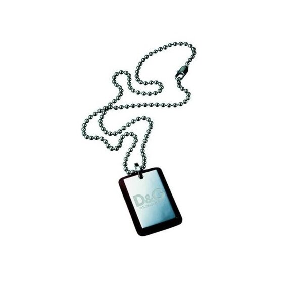 Dolce & Gabbana Leather Trim Silver Plate Unisex Wreckless 11 - Picture 1 of 8